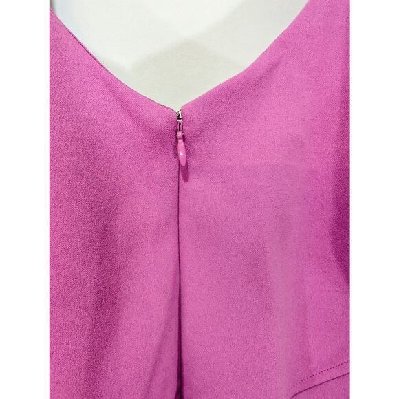 Rachel Roy Orchid Ruffle Cold-Shoulder Sheath Dress Size XL NWT - Picture 8 of 9